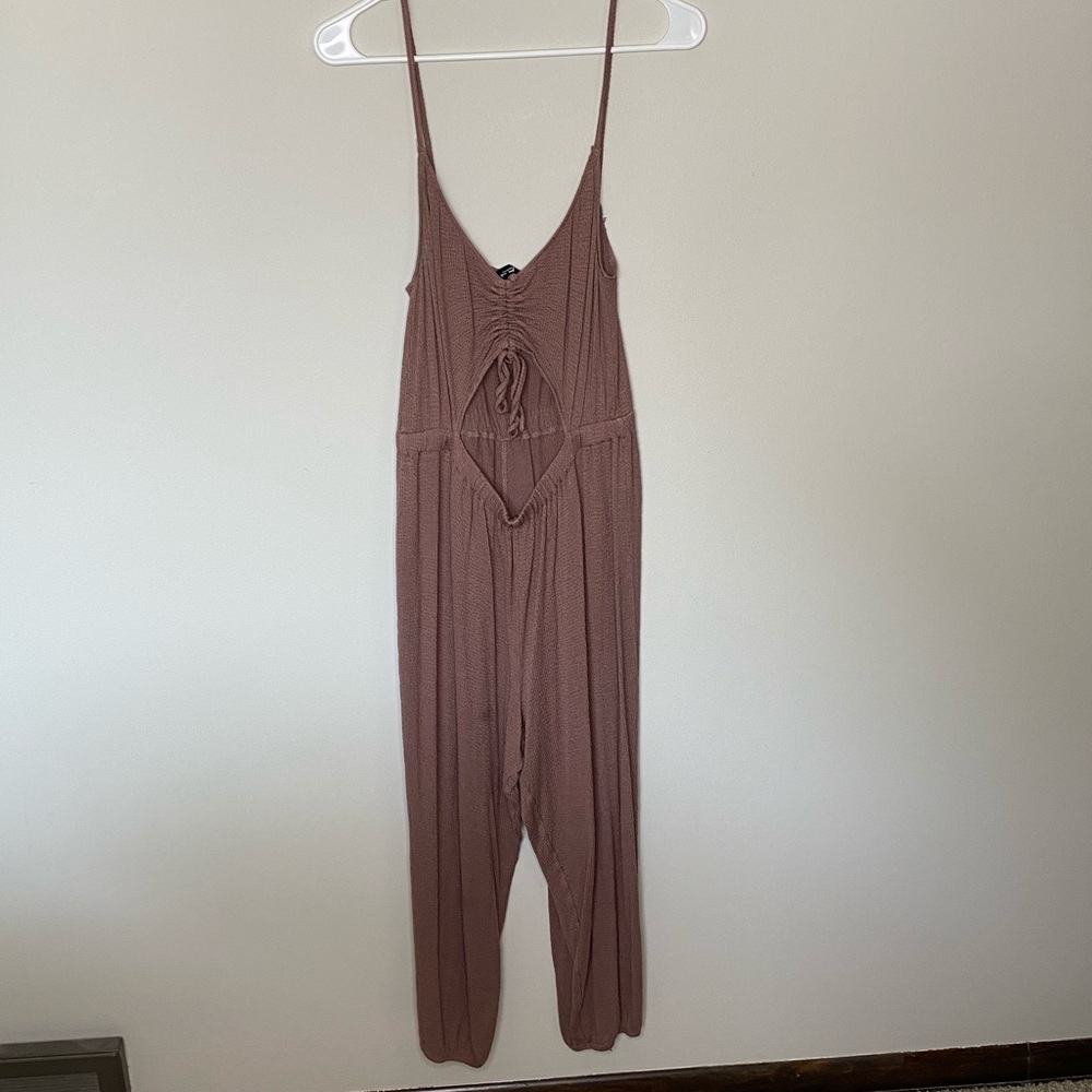 Mauve Jumpsuit w/ Cutout